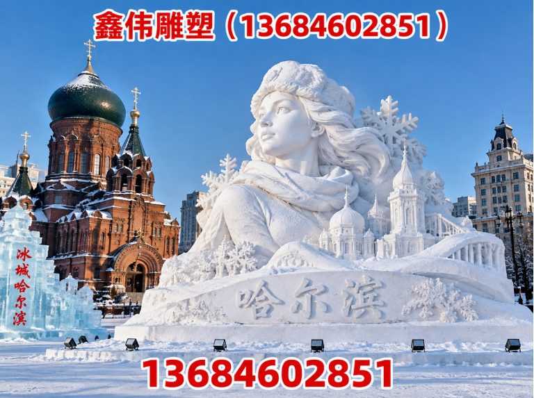 道外区鑫伟雕塑展示图